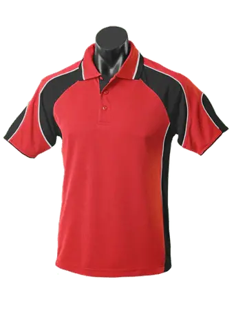 Aussie Pacific Casual Wear Red/Black/White / S AUSSIE PACIFICThe Murray men's polo shirt 1300